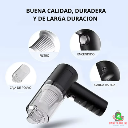 AIRVAC™ - ASPIRADORA PORTATIL CON SOPLADOR