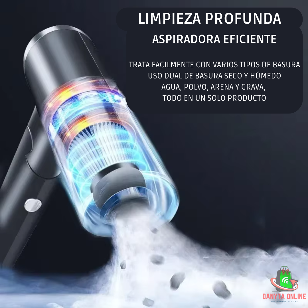 AIRVAC™ - ASPIRADORA PORTATIL CON SOPLADOR