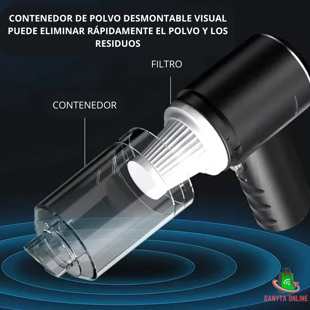 AIRVAC™ - ASPIRADORA PORTATIL CON SOPLADOR