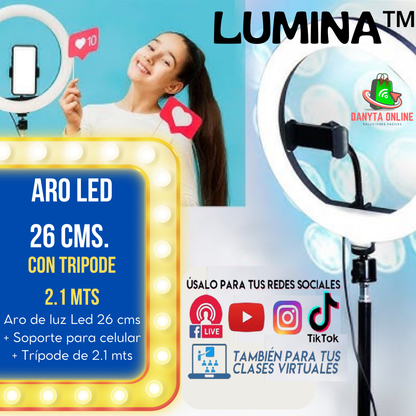 LUMINA™ - ARO LUZ LED 2.1 MTS