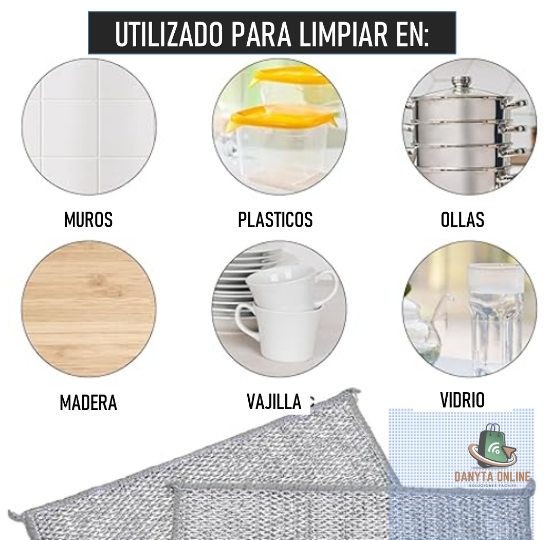 BRILLAMAX™ - PAÑOS DE LAVADO DE ALUMINIO