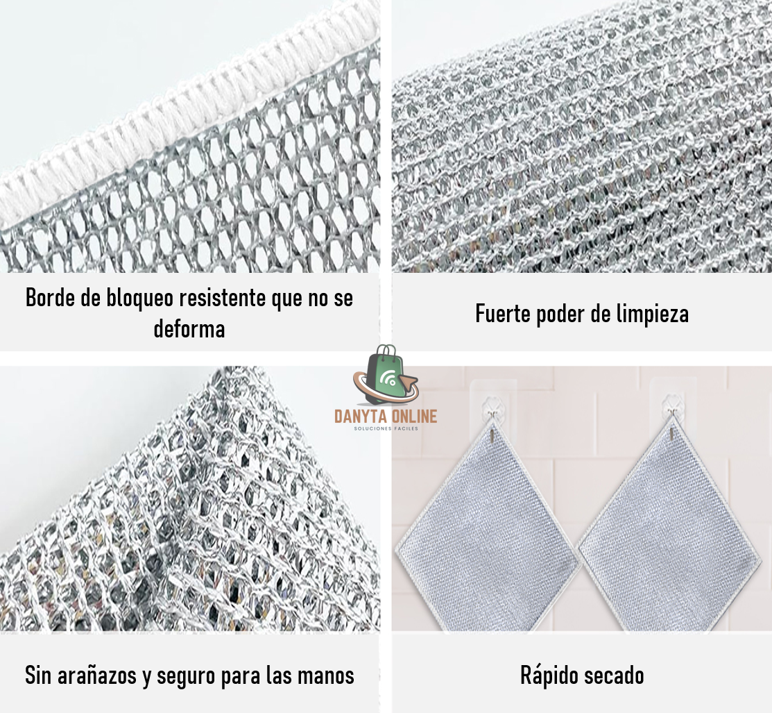 BRILLAMAX™ - PAÑOS DE LAVADO DE ALUMINIO